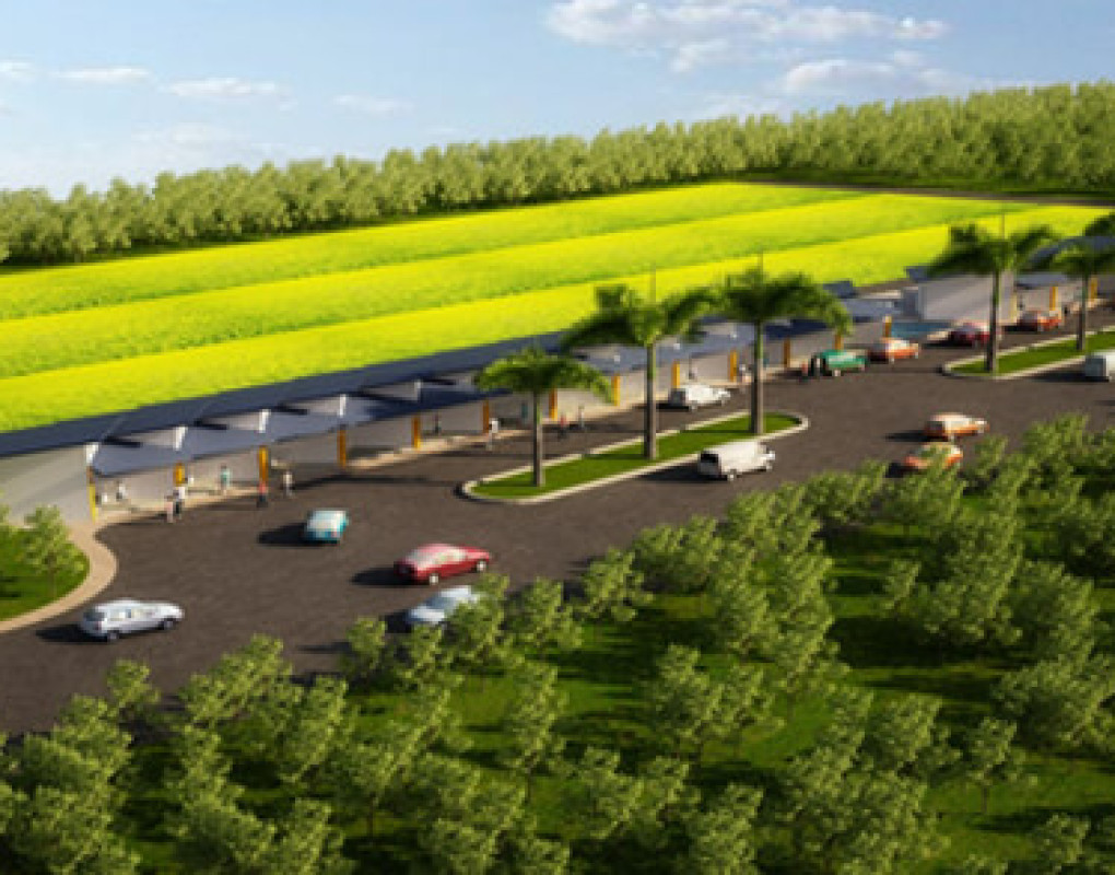 Proposed pineapple stalls complex- Belummahara